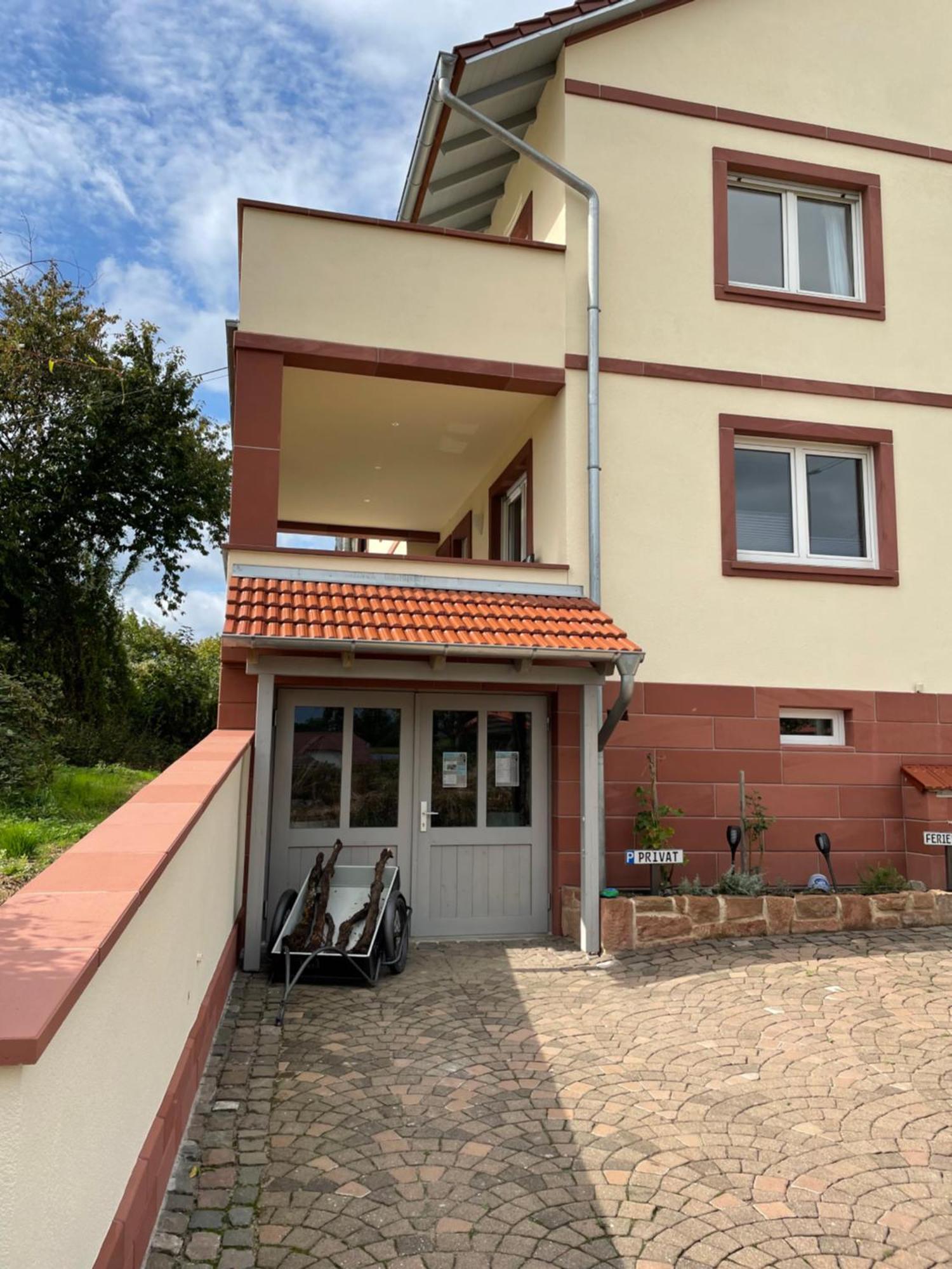 Ferienwohnung Haus Rebenblick Dierbach Exterior foto